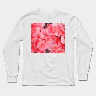 Pink Flowers Long Sleeve T-Shirt